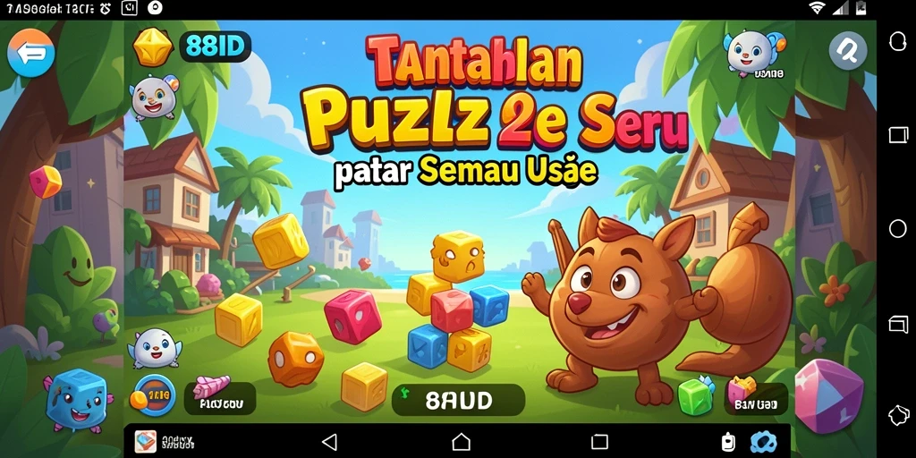 Tampilan gameplay seru dari 88ID dengan berbagai teka-teki menantang.