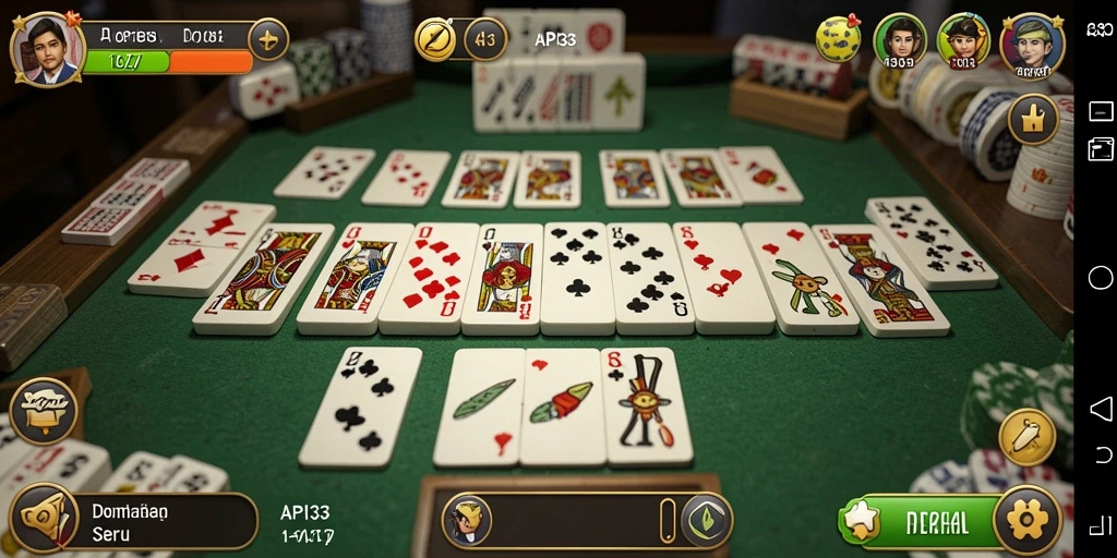 Tampilan gameplay seru dari API33, asyik dimainkan bersama teman.