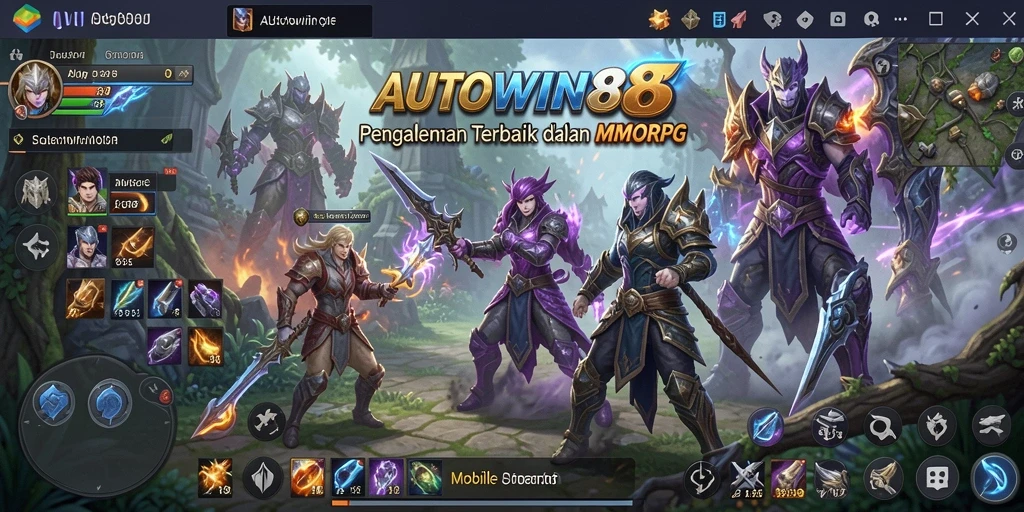 Gameplay seru AUTOWIN88 dalam dunia MMORPG yang menakjubkan.