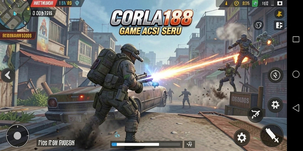 Tampilan gameplay CORLA188 yang seru dan menegangkan.