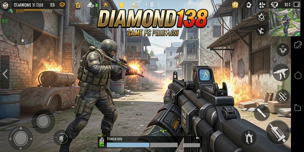 Gameplay seru dengan aksi tembak-menembak yang mendebarkan di DIAMOND138.