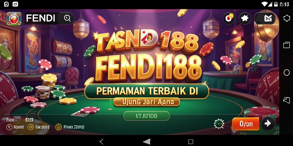 Tangkapan layar gameplay Kasino FENDI188 yang menarik.