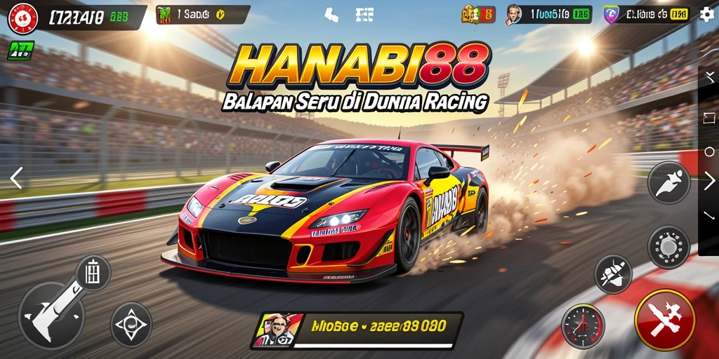 Tampilan gameplay HANABI88 yang mendebarkan dan penuh aksi.