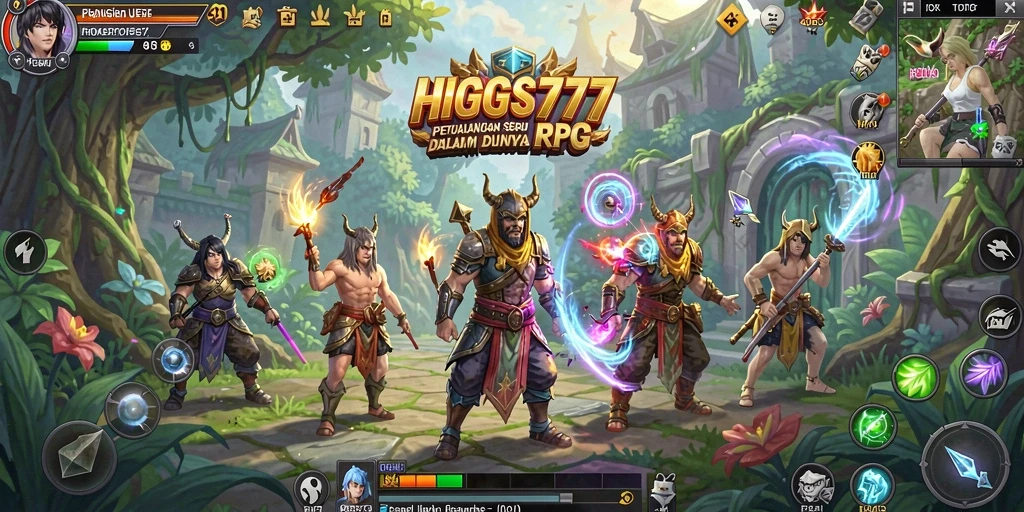 Tangkap momen mendebarkan di dunia RPG HIGGS777.
