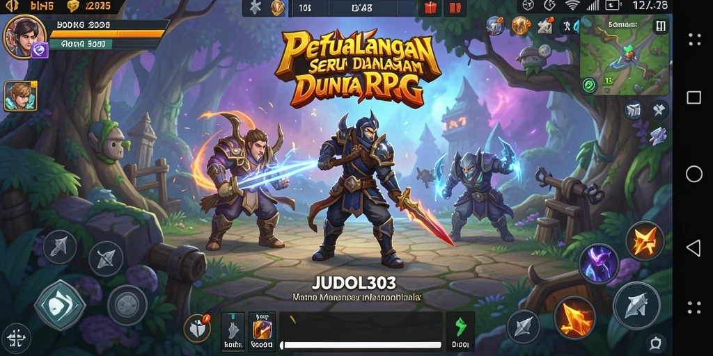 Tampilan gameplay JUDOL303 yang seru dan menakjubkan.