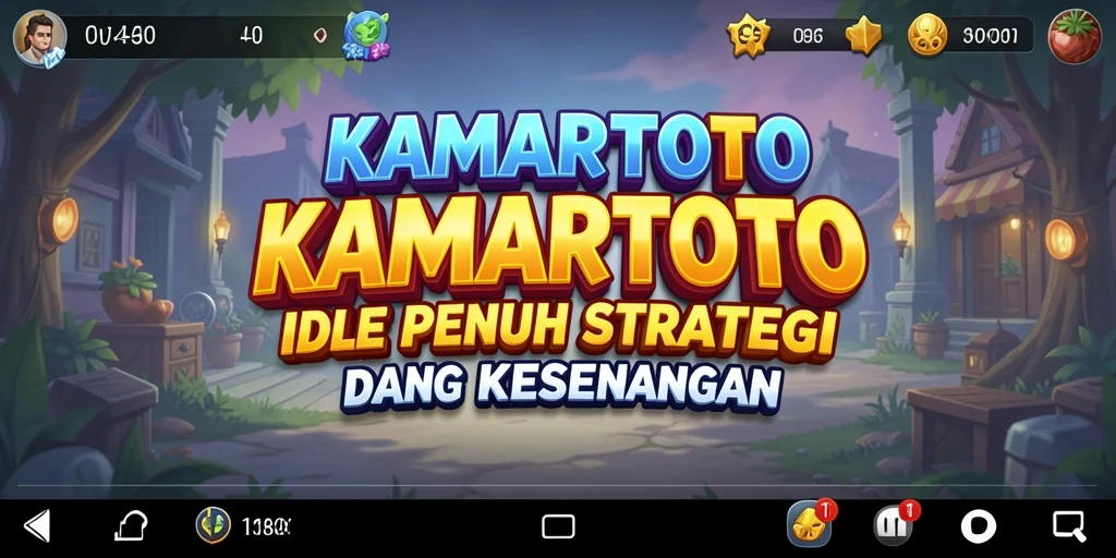 Tampilan gameplay KAMARTOTO yang menampilkan elemen Idle yang menarik.