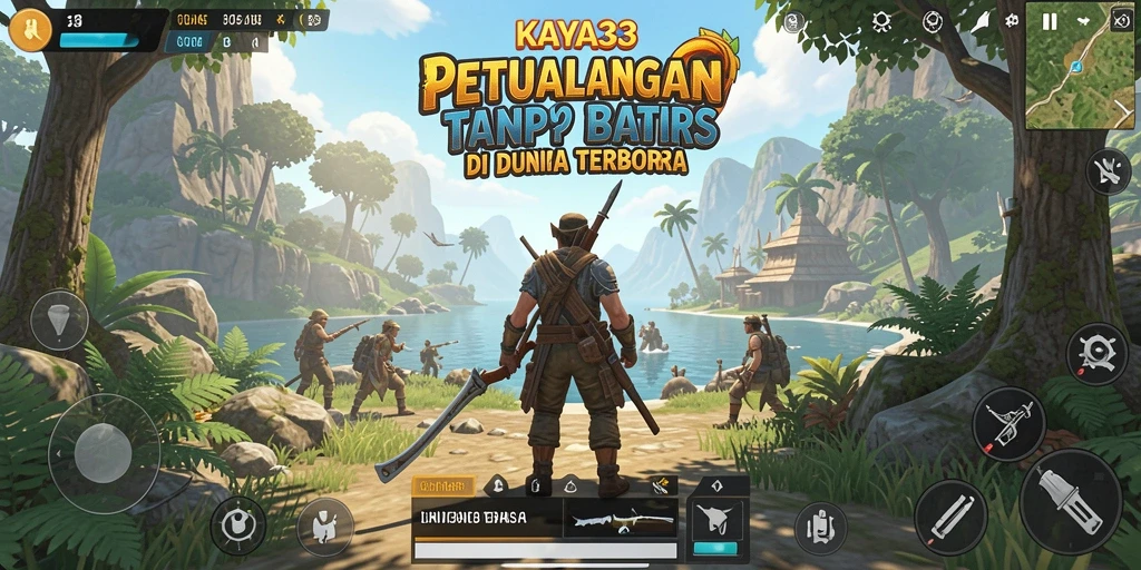 Tampilan gameplay KAYA33 yang menakjubkan dalam dunia terbuka.