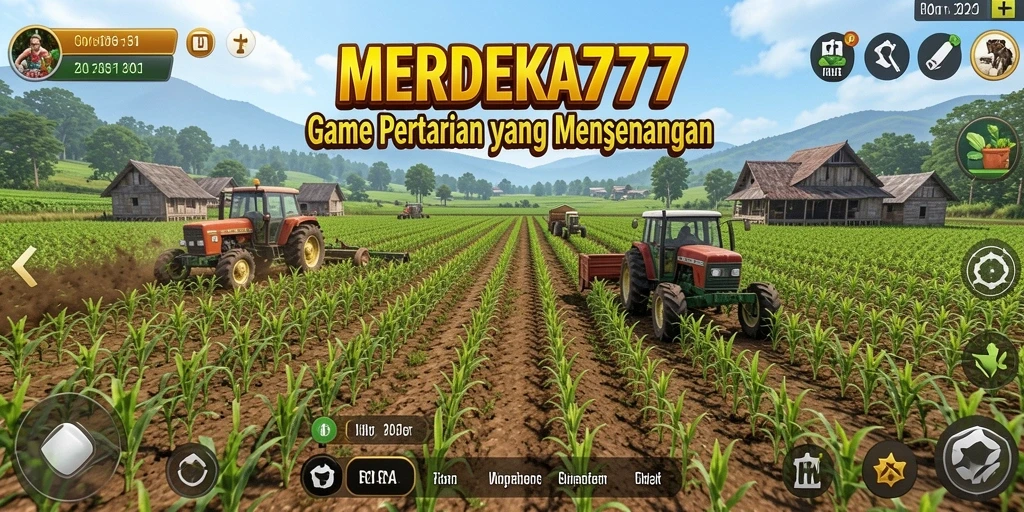 Tampilan menarik dari gameplay MERDEKA777 yang penuh warna