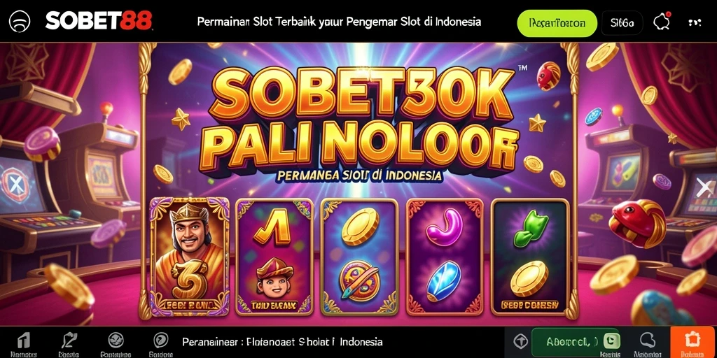 Screenshot gameplay SOBET88 dengan grafik memukau dan fitur interaktif.