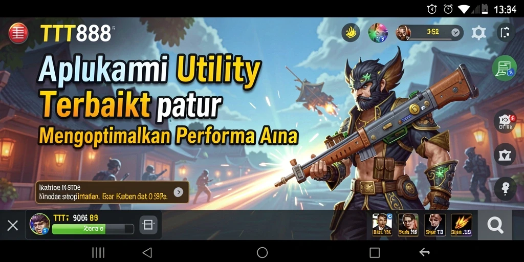 Screenshot utama TTT888 menampilkan antarmuka intuitif untuk pengelolaan Utility.